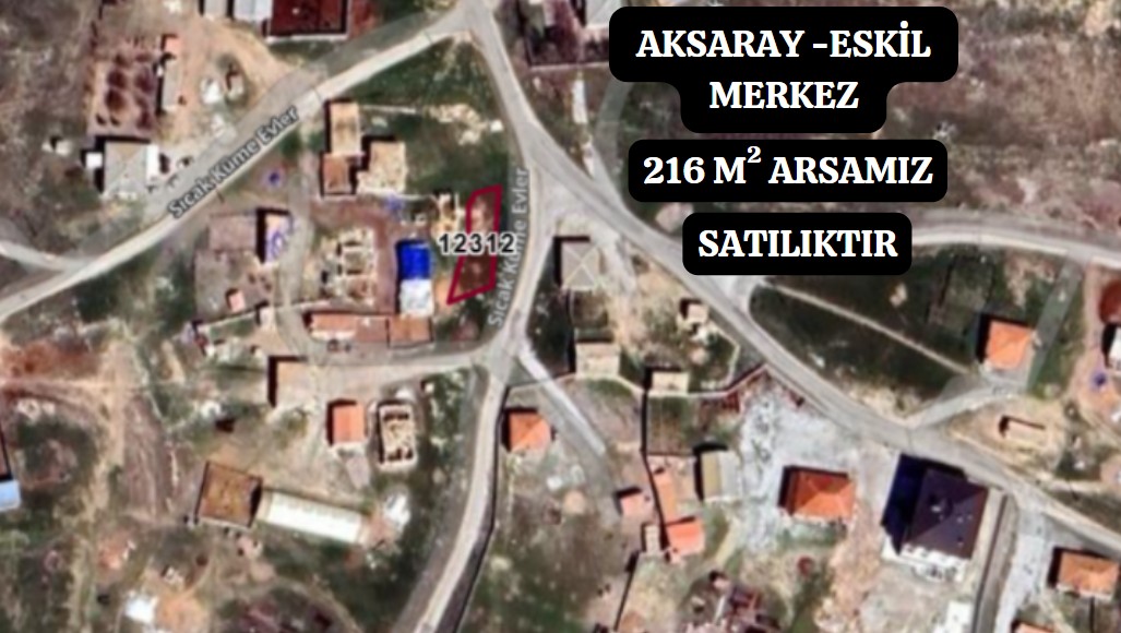 AKSARAY ESKİL MERKEZ MAH.DE 216M² İMARLI ARSAMIZ SATILIKTIR. - AKSARAY ESKİL fotoğraf 7